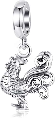Sterling Silver Charm Bracelet and Necklace Set