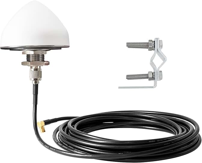 Mirror Mount Satellite Radio Antenna with 21ft Cable
