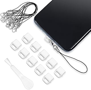 10 Pack Dust Plug Covers for Charging Ports