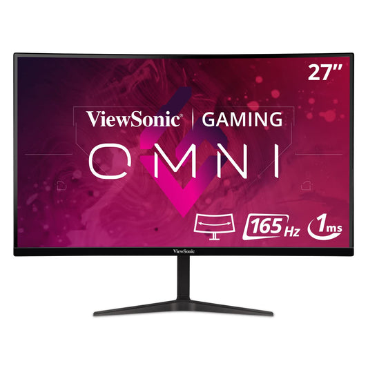 OMNI 27-Inch Curved Gaming Monitor, 1440p, 1ms, 165Hz