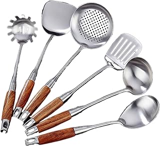 6-Piece Stainless Steel Cooking Utensil Set