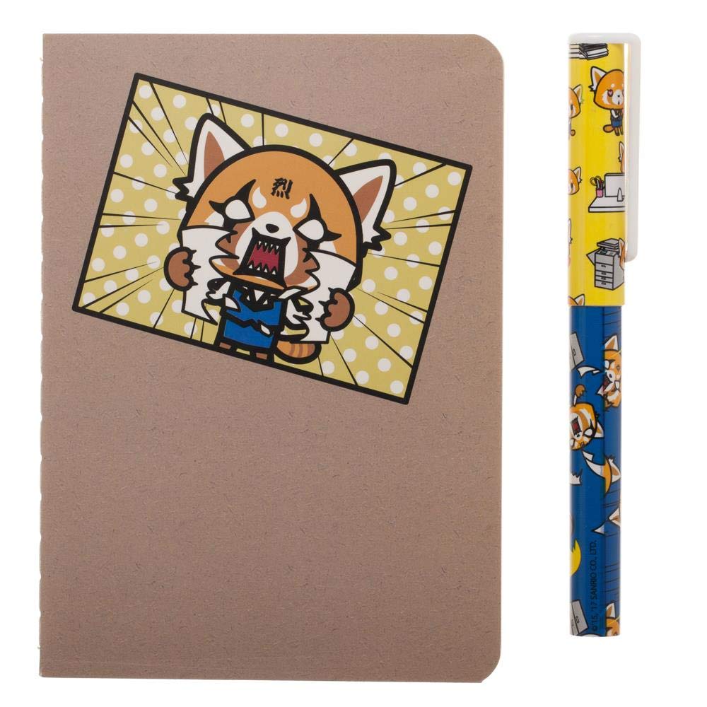 Aggretsuko Stationery Set and Accessories