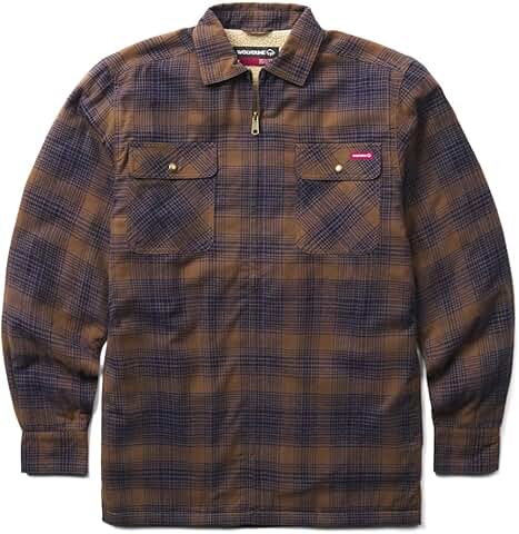 Men's Sherpa Lined Zip Shirt