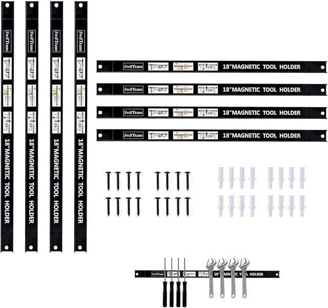 18-Inch Heavy Duty Magnetic Tool Holder Pack