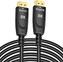 8K 32 ft Fiber Optic HDMI Cable, 4K@120Hz, 8K@60Hz