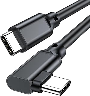 Short USB C to USB C Cable, 0.5FT, 20Gbps, 4K Video, 240W PD