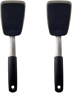 Flexible silicone turner set of two
