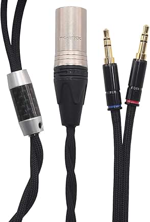 HiFi Audio Upgrade Cable for Headphones, 1.5M