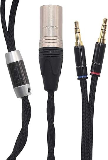 HiFi Audio Upgrade Cable for Headphones, 1.5M
