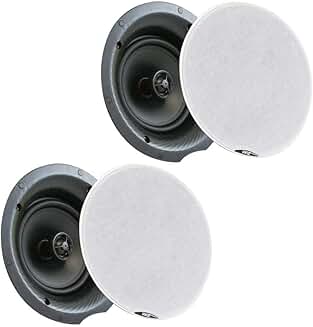 5.25-inch in-wall Bluetooth stereo speaker system