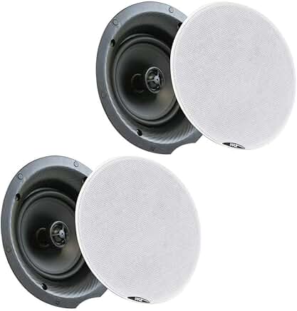 5.25-inch in-wall Bluetooth stereo speaker system