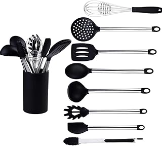 9-Piece Non-Stick Silicone Kitchen Utensil Set