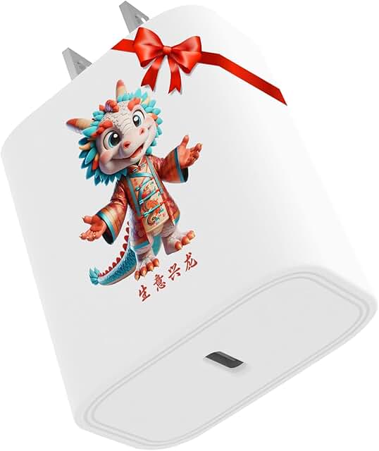 Chinese Zodiac Sign Phone Charger for iPhone and Android