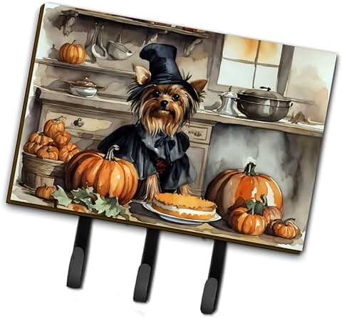 Fall Pumpkin Pie Kitchen Hook for Yorkshire Terrier