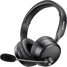Wireless Bluetooth Headset with Microphone and 60-Hour Battery