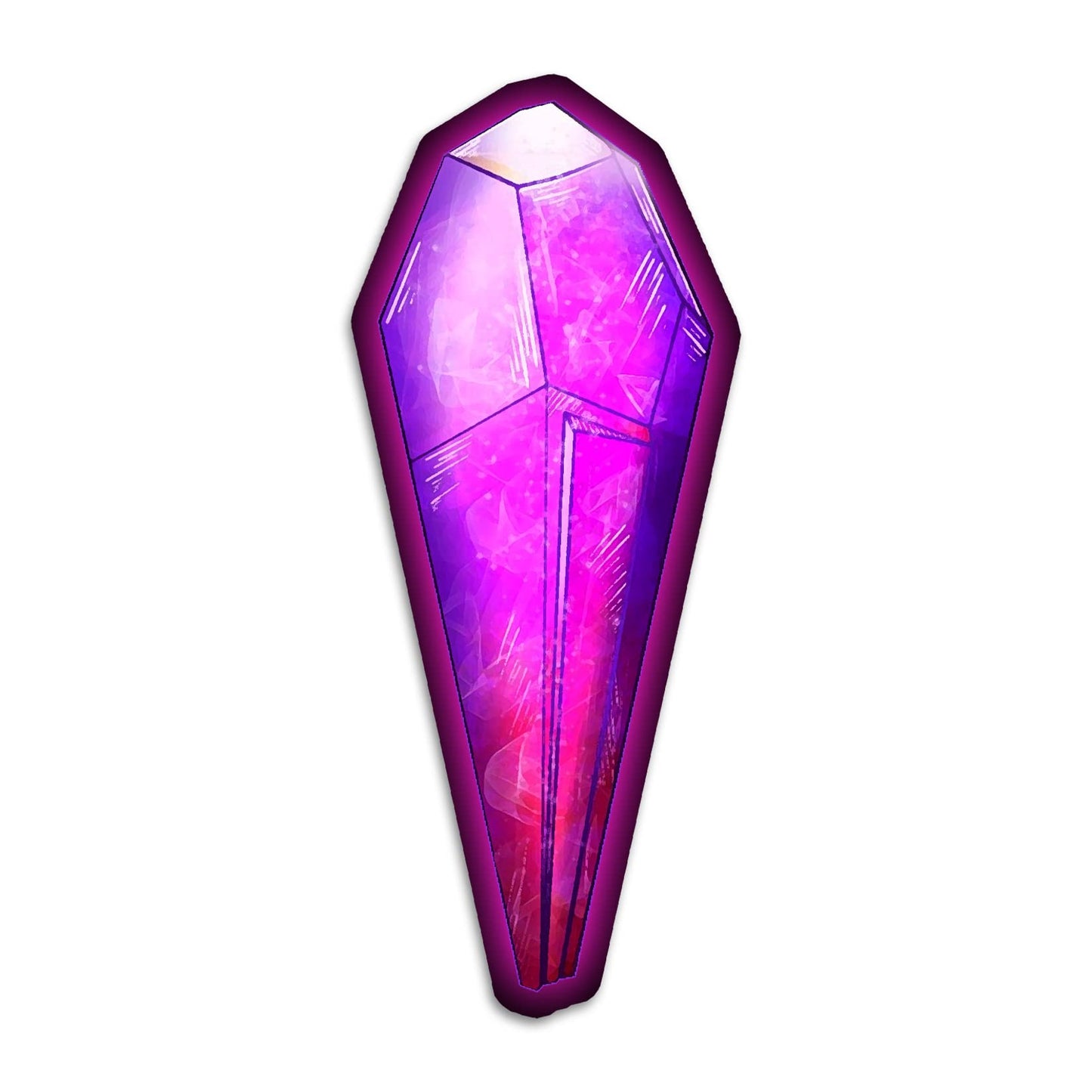 80s Movie Crystal Sticker for Notebook and Car
