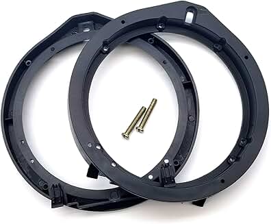 2 Pack 6.5 Inch Car Speaker Mounting Brackets