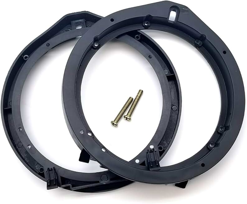 2 Pack 6.5 Inch Car Speaker Mounting Brackets
