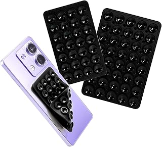 Silicone Suction Cup Phone Holder, Double-Sided Grip
