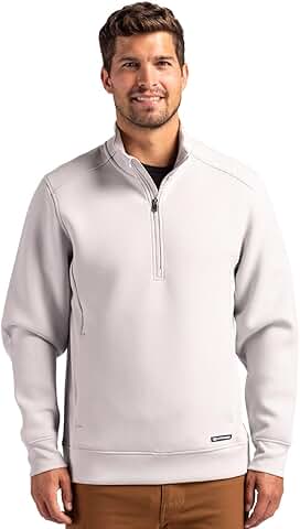 Eco-Friendly Recycled Quarter Zip Men's Pullover