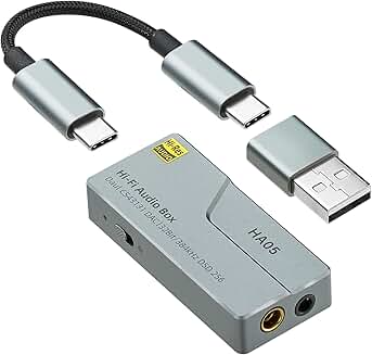 Upgraded Portable USB C DAC Headphone Amplifier