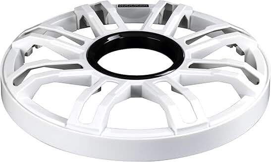 Marine 10-Inch Premium Subwoofer Grille in White
