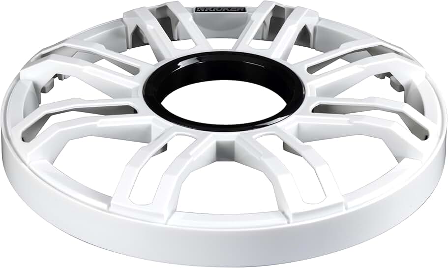 Marine 10-Inch Premium Subwoofer Grille in White