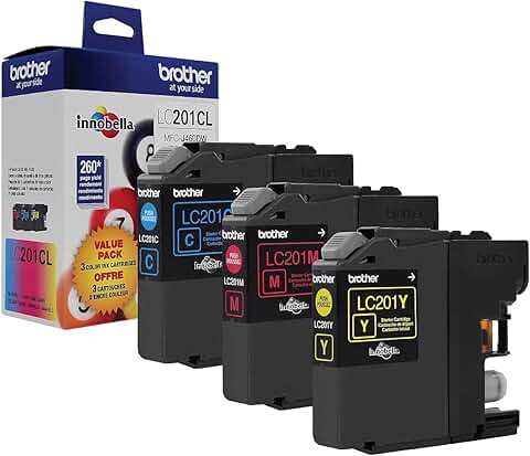 Pack of 3 color ink cartridges