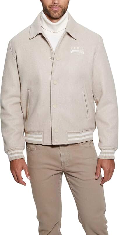 Men's Eco-Friendly Melton Bomber