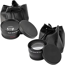 58mm Multi-Coated Wide Angle and Telephoto Lenses