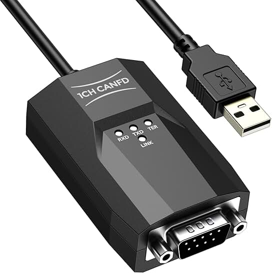USB to CAN Analyzer Cable, 12M Speed, Isolated