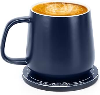 Warm Coffee Mug Warmer with Wireless Charging