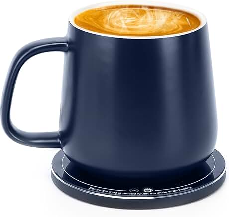 Warm Coffee Mug Warmer with Wireless Charging