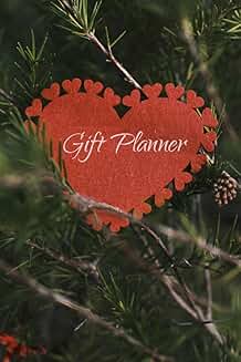 Heart Gift Planner for Holiday and Birthday Ideas