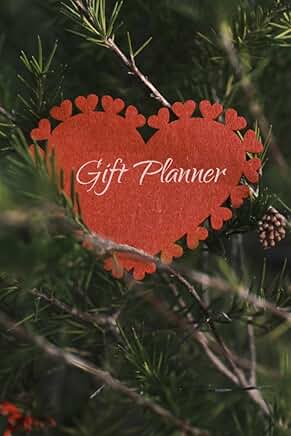 Heart Gift Planner for Holiday and Birthday Ideas