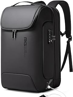 Men's Waterproof Anti-Theft Travel Backpack with USB Port