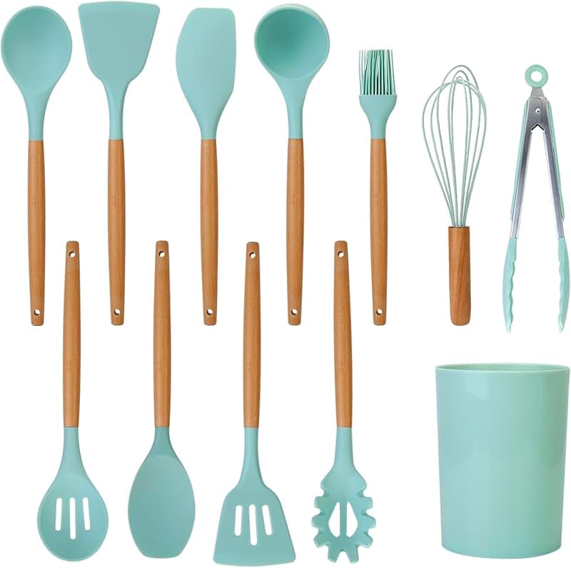 3-Piece Wooden Kitchen Utensil Set