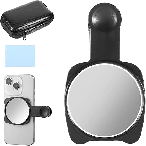 Compact Phone Mirror for Selfies and Vlogging