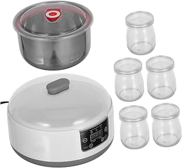 Automatic Yogurt Maker with LCD Display and Timer