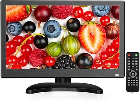 11.6 Inch Portable Monitor with Speakers and Multiple Inputs