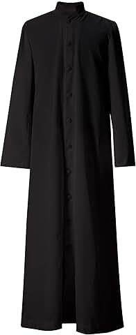 Adult Roman Clergy Cassock in Three Colors