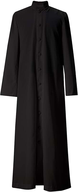Adult Roman Clergy Cassock in Three Colors