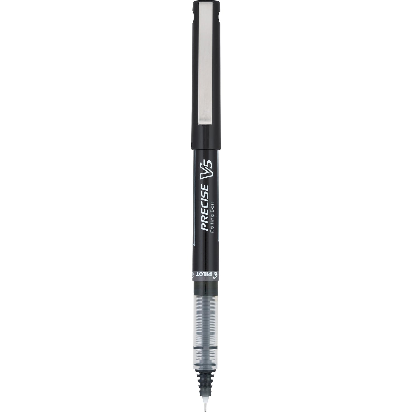 Pack of 12 Extra Fine Black Rollerball Pens