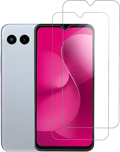 Tempered Glass Screen Protector for REVVL 8, 2-Pack