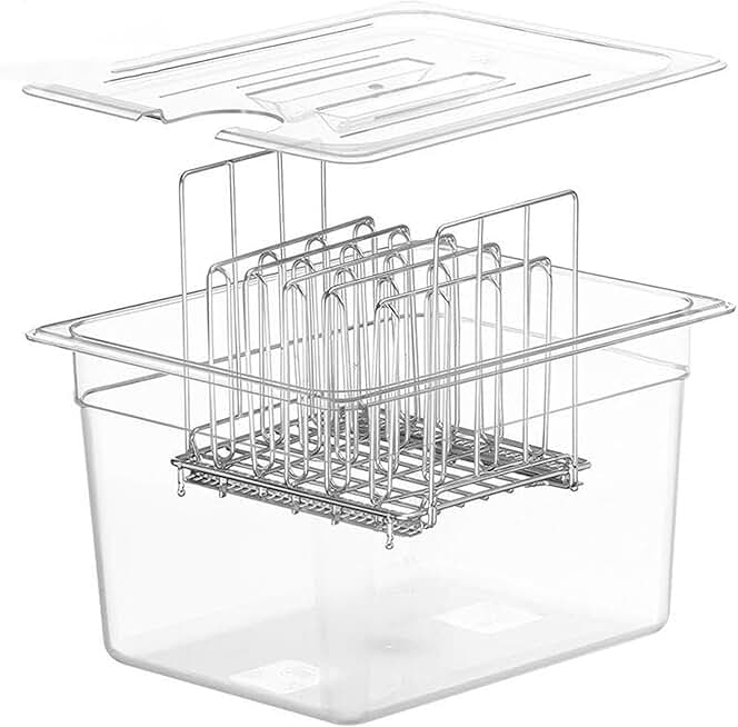 12L Plastic Sous Vide Container with Lid