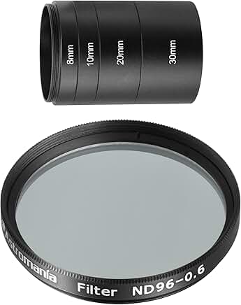 2-inch Telescope Extension Tube Kit with Moon Filter