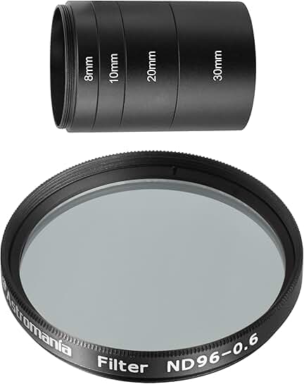 2-inch Telescope Extension Tube Kit with Moon Filter