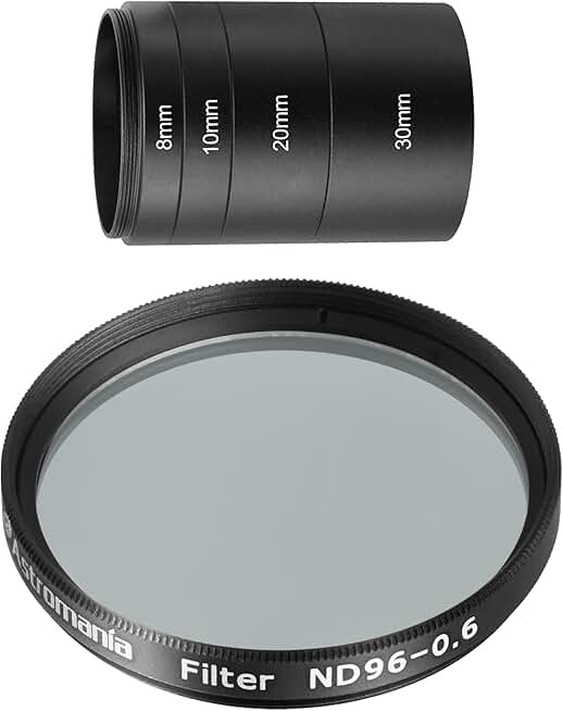 2-inch Telescope Extension Tube Kit with Moon Filter
