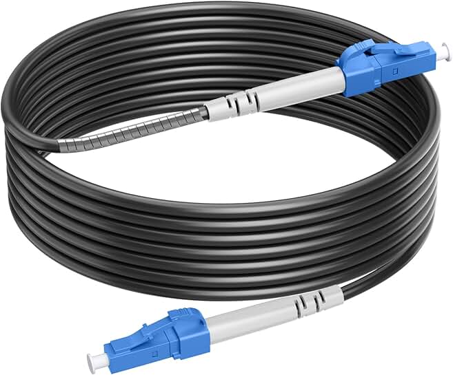 100m Outdoor Single Mode Fiber Optic Patch Cable
