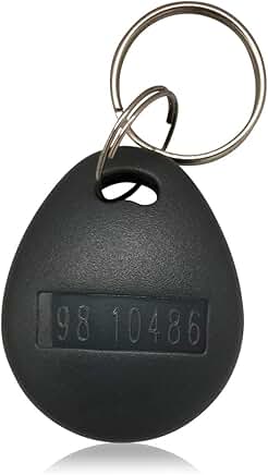 50 Grey Thick 26-Bit Proximity Key Fobs